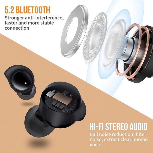 Xiaomi True Wireless Earbuds Redmi Buds 3 lite, Bluetooth 5.2 Low Latency  Headphones Waterproof Stereo Earphones in Ear Touch Control Headset with  Mic Deep Bass for Sport, Gaming and Running, Black