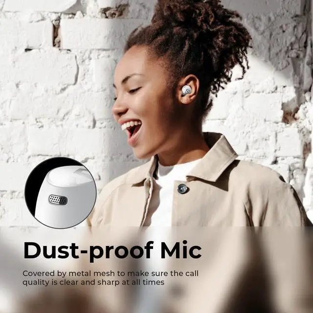 Alt view image 5 of 7 - SoundPEATS Free2 classic Wireless Earbuds Bluetooth V5.1 Headphones with 30Hrs Playtime in-Ear Wireless Earphones, Built-in Mic for Clear Calls, Touch Control, Single/Twin Mode, Immersive Stereo Sound