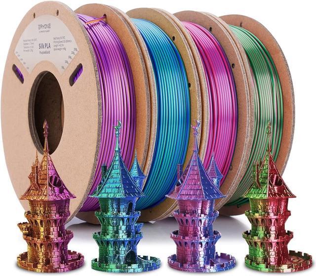 ERYONE Silk PLA Filament for 3D Printer 1.75mm Tolerance ±0.03mm