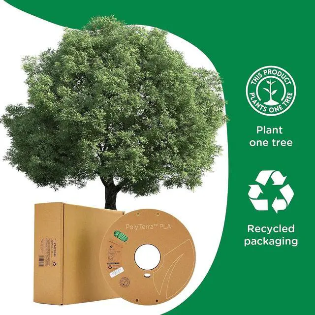 Alt view image 5 of 7 - Polymaker Matte PLA Filament Matte Cotton White 2.85mm 1kg 3D Printing Filament, PolyTerra 3D Printer PLA Filament