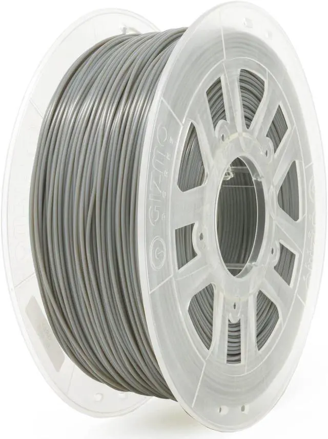 Main image of Gizmo Dorks 1.75mm PLA Filament 1kg / 2.2lb for 3D Printers, Grey