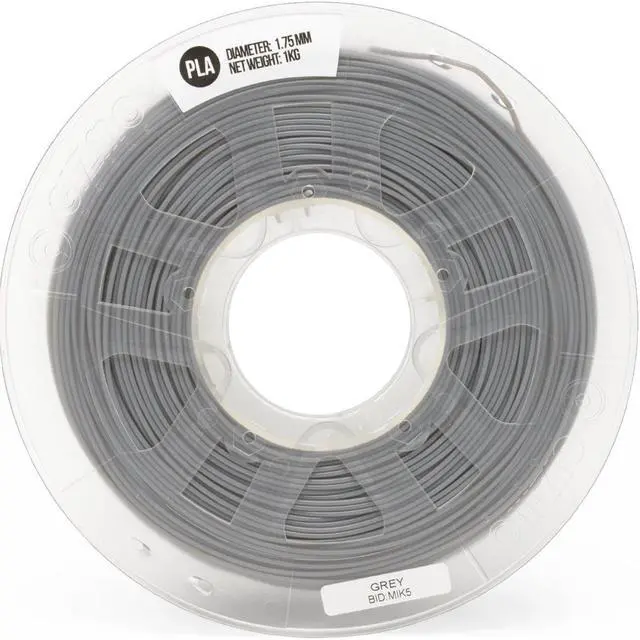 Alt view image 2 of 6 - Gizmo Dorks 1.75mm PLA Filament 1kg / 2.2lb for 3D Printers, Grey