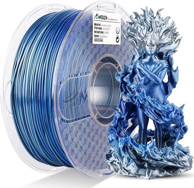 Filament d'imprimante 3D PLA-Silk 1,75 mm 1 kg filament d'imprimante 3D  Impresora - Chine Filament d'impression 3D, filament d'imprimante 3D