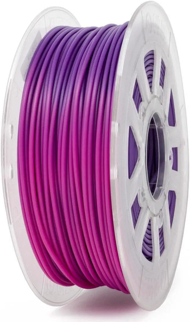 Alt view image 4 of 7 - Gizmo Dorks 3mm (2.85mm) PLA Filament 1kg / 2.2lb for 3D Printers, Color Change Purple to Pink