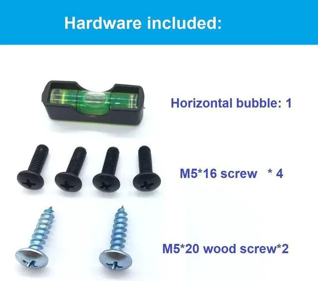 Alt view image 5 of 5 - Jingchengmei 1U Hinged Wall Mount Bracket for 12/24 Port Patch Panel- 6-inch Deep Horizontal Rack for 19 Data Network, Phone Terminations or Other Networking Equipments Including Screws (JCM-HWMB1U)