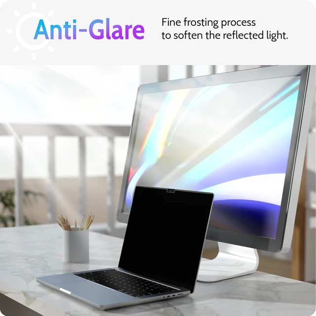 Alt view image 4 of 7 - Magnetic Privacy Screen for Macbook Air 13.6 Inch/13 Inch