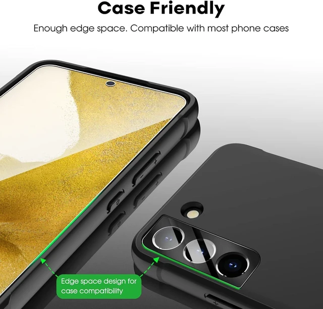 Alt view image 5 of 7 - Screen Protector for Galaxy S22 2+2 Pack