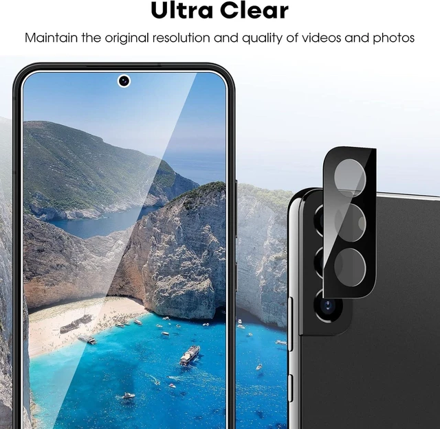 Alt view image 7 of 7 - Screen Protector for Galaxy S22 2+2 Pack