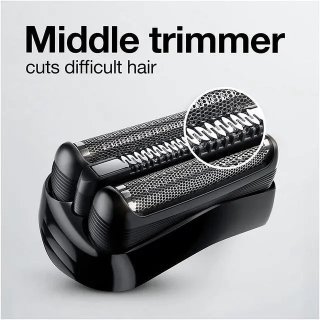 Alt view image 5 of 7 - Braun Electric Razor for Men, Series 3 310s Electric Foil Shaver, Rechargeable, Wet & Dry