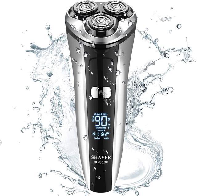 Electric Shavers Men, Mayeec Electric Shaver for Men Cordless Rechargeable,Electric  Razor for Men WetDry Waterproof,Mens Shaver with Pop-up Beard Trimmer,Rotary  Shaver with LED Display Travel Lock - Newegg.com