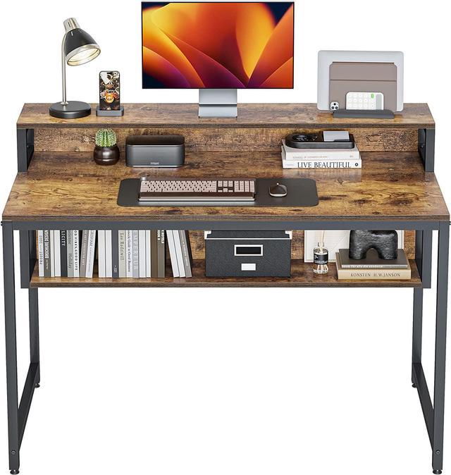 Small Computer Desk, Modern Writing Desk for Living Room, Home