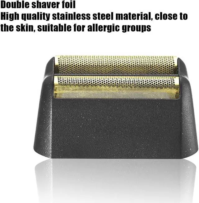 Alt view image 4 of 7 - Professional 5 Star Series Finale Shaver Replacement Foil and Cutter Bar Assembly Compatible with wahl Foil Heads 7031-100/7043-100,Fit for #8061 8164 shaver (black 3 pack)