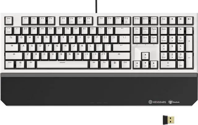 Hexgears X5 Mechanical Gaming Keyboard 108 Keys, Kailh Box Rose 並行輸入品 Hexgears X5 Wireless Mechanical Keyboard with Kaihl BoxSwitch