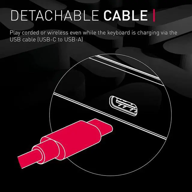 Alt view image 4 of 6 - Cherry MX 3.0S Wireless Mechanical Gaming Keyboard Built-in aluminum housing for gamers with MX coffee or red gears. RGB backlit color display over 16m