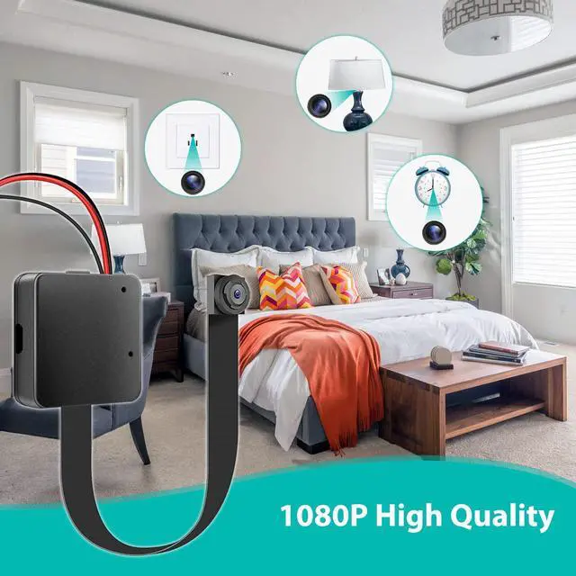 Alt view image 6 of 7 - Spy Camera Hidden Camera 1080P UHD Wireless Hidden WiFi Camera with Remote View, 20 hours Battery Life Small Hidden Camera,Mini Spy Hidden Camera with Motion Detection Nanny Cam for Home Offic