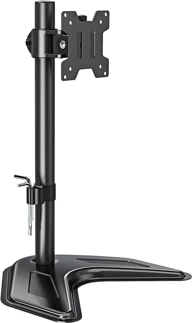 Main image of MOUNTUP Single Monitor Stands, Freestanding VESA Monitor Desk Mount fits 13'' to 32'' Computer Screen with Height Adjustable, Swivel, Tilt, Rotation, VESA 75x75 100x100 MU0023