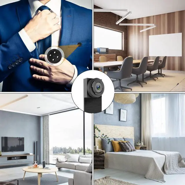 Alt view image 5 of 7 - TKQTZ Mini Spy Camera, 64GB Hidden Camera 1080P Small DIY Module Micro Camera 11 Hours Battery Life Home Security Surveillance Cameras Tiny Nanny Cam with Motion Detection