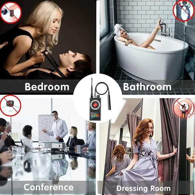 Alt view image 3 of 7 - BTFDREEM Hidden Devices Detector Hidden Camera Detectors Anti Spy Detector Bug Detector RF Detector Listening Device Detector GPS Tracker Detector Upgraded Version