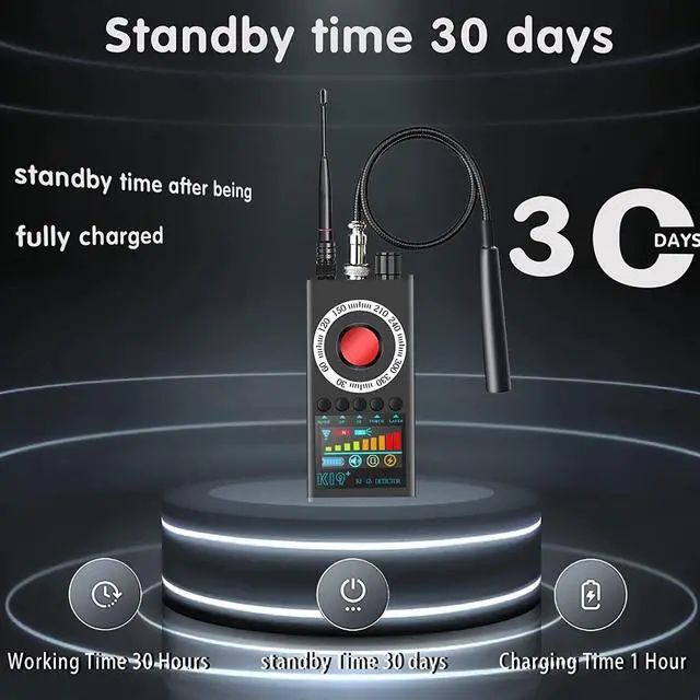 Alt view image 5 of 7 - BTFDREEM Hidden Devices Detector Hidden Camera Detectors Anti Spy Detector Bug Detector RF Detector Listening Device Detector GPS Tracker Detector Upgraded Version