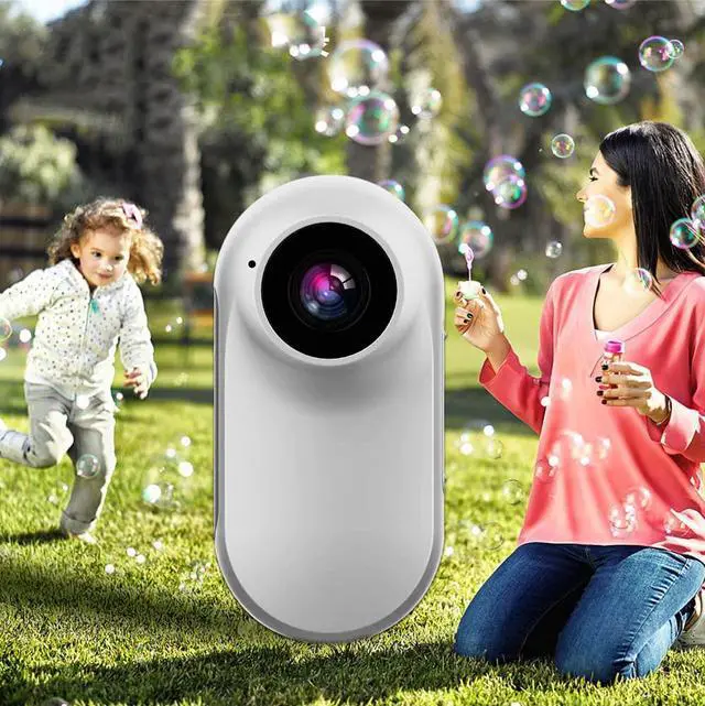 Alt view image 2 of 7 - METRICSQUARE Wireless Spy Camera Mini Hidden Camera with Screen, Small Video Recorder Action Camera Security Camera Wearable Camera Body Camera Car Camera with Night Vision