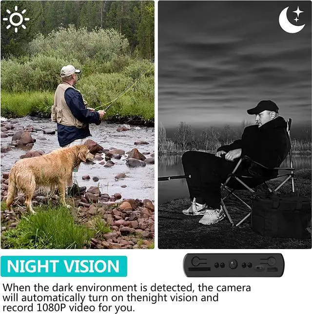 Alt view image 2 of 7 - Hidden Camera Power Bank, 10,000mAh Portable Charger Spy Camera, 1080P Nanny Cam with Night Vision, Motion Detection, Loop Recording, Gravity Sensor for Indoor/Outdoor Security up to 128GB No WiFi