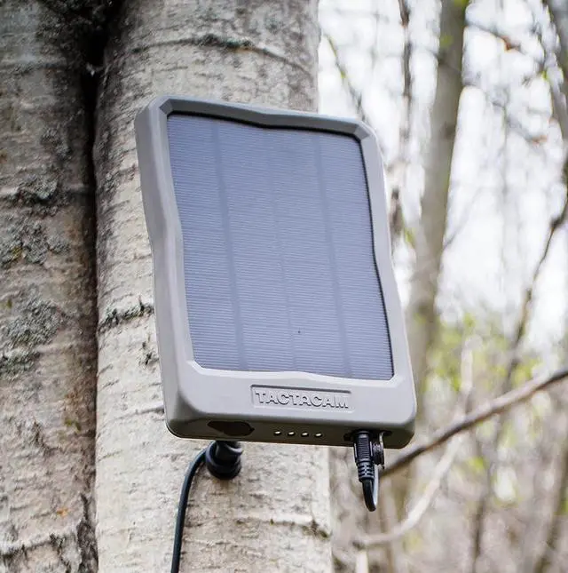 Alt view image 3 of 6 - Tactacam Reveal X Gen 2.0 LTE Cellular Trail Camera Reveal External Solar Panel
