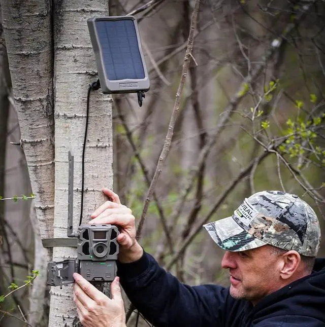 Alt view image 6 of 6 - Tactacam Reveal X Gen 2.0 LTE Cellular Trail Camera Reveal External Solar Panel