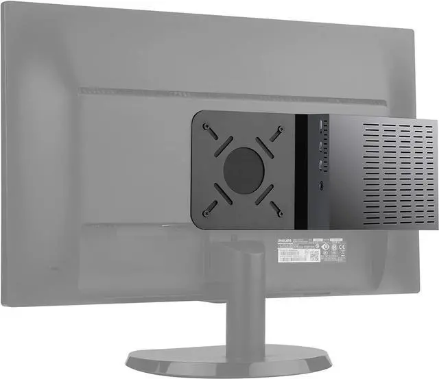 Alt view image 3 of 7 - VESA Mount Adapter Extender Bracket Universal VESA Conversion Plate Compatible with Intel NUC VESA Monitor 35 by 75 mm to 100 by 100 mm Extension Plate Holder for Mini PC CPU Computer