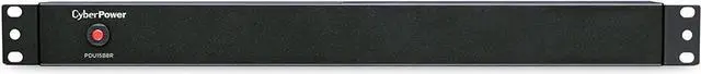 Main image of CyberPower PDU15B8R Basic PDU, 100-125V, 15A (Derated to 12A), 8 Outlets, 1U Rackmount, Welcome to consult
