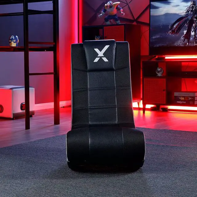 Alt view image 4 of 7 - X Rocker V Rocker SE Wireless Gaming Chair, 25 x 18 x 16, Black