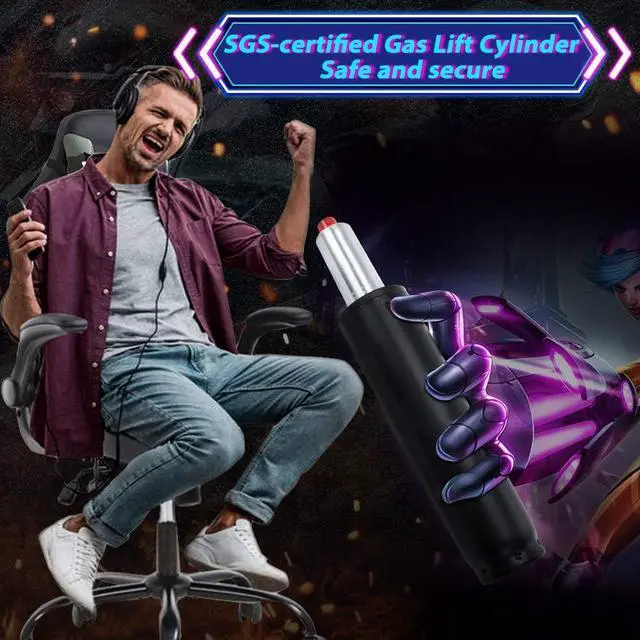 Alt view image 5 of 6 - Gaming Chair Ergonomic Home Office Video Game Chairs Massage PU Leather Computer Chair Adjustable Swivel Chairs with Lumbar Support Headrest, Camo