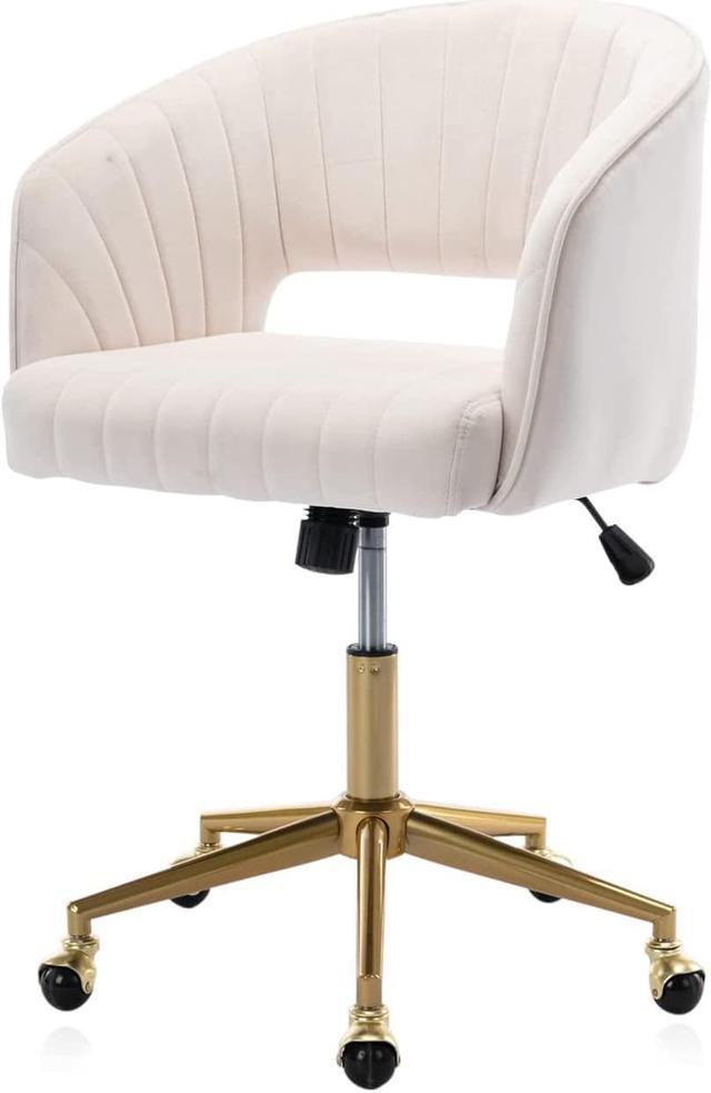 Gold leg desk online chair