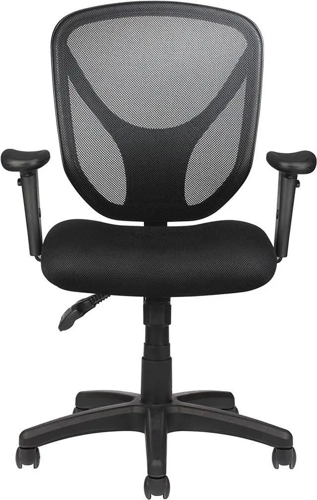 Alt view image 3 of 6 - Realspace® MFTC 200 Multifunction Ergonomic Super Task Chair, Black