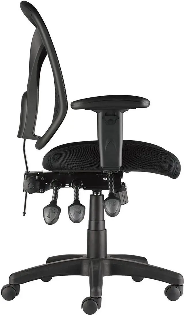 Alt view image 4 of 6 - Realspace® MFTC 200 Multifunction Ergonomic Super Task Chair, Black