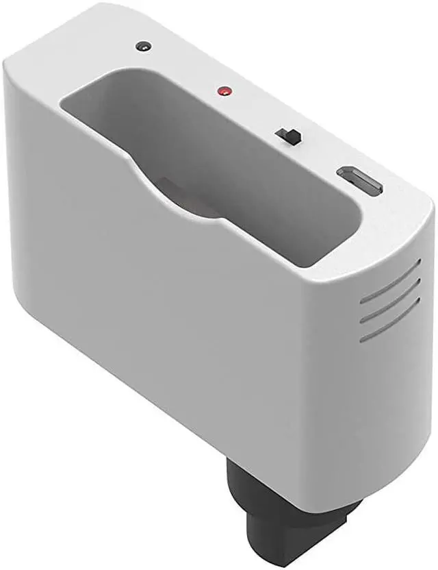 Alt view image 6 of 7 - Retro-Bit Tribute 64 2.4 GHz Wireless Controller V2 for Nintendo 64 (N64), Switch, PC, MacOS, RetroPie, Raspberry Pi and Other USB Devices (Classic Gray)