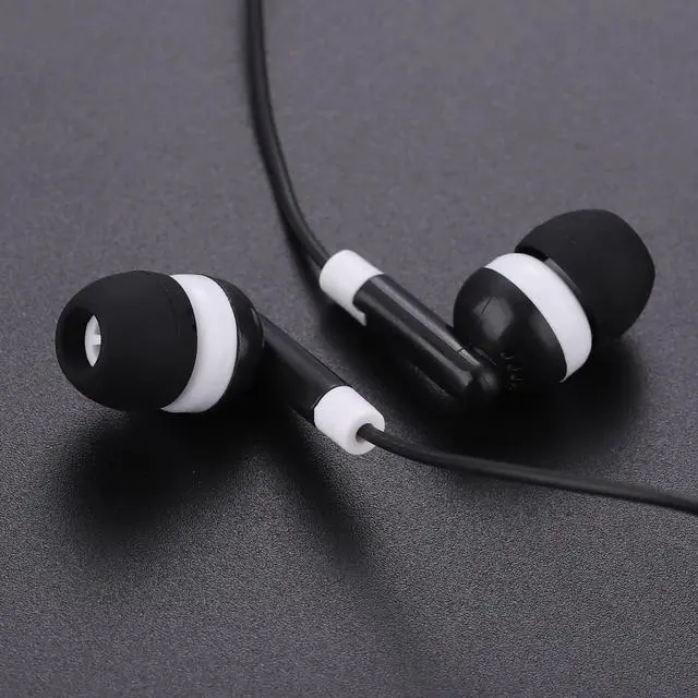 Alt view image 3 of 6 - CN-Outlet Wholesale Bulk Earbuds Headphones 50 Pack for iPhone, Android, MP3 Player - Black