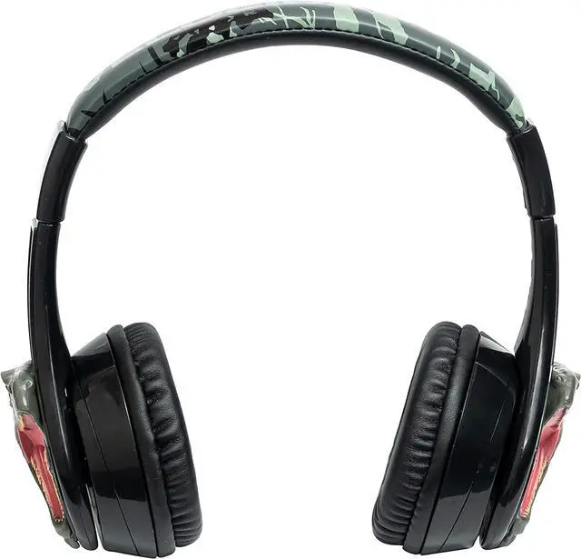 Alt view image 3 of 7 - eKids Jurassic World Bluetooth Headphones, Wireless Headphones with Microphone Includes Aux Cord, Kids Headphones for School, Home, or Travel
