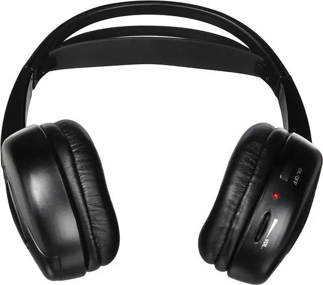 Alt view image 2 of 3 - Audiovox MTGHP1CA Single Channel Wireless Fold-Flat Headphones