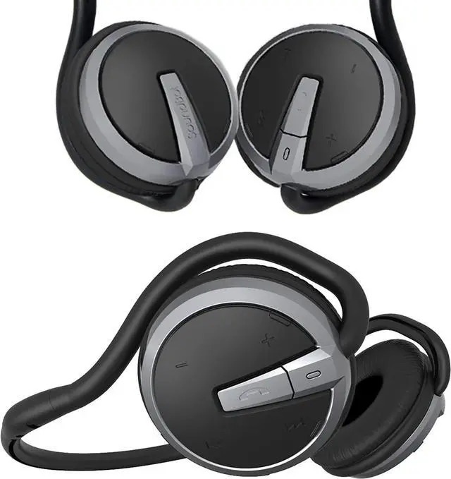 Main image of Soundbot SB221 HD Wireless Bluetooth 4.0 Sports-Active Headphones for 20Hrs Music Streaming & 25Hrs HandsFree Calling with Sweat Resistant Ergonomic Secure-Fit Design & Voice Command Support, Black