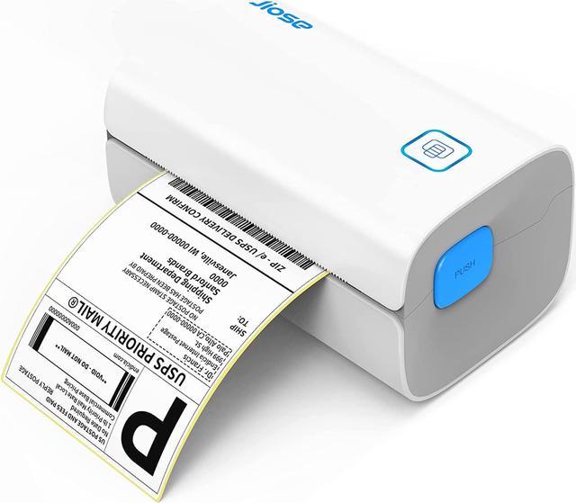 Brood helpen begaan Jiose Thermal Shipping Label Printer - Desktop 4x6 Shipping Label Printer -  Support ChromeOS Mac Windows - Apply to Ebay Shopify Etsy USPS FedEx etc  E-Shopping and Logistics Websites Barcode & Label