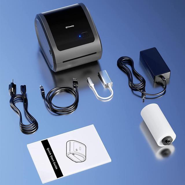 Alt view image 7 of 7 - Bluetooth Thermal Label Printer 4x6 - Thermal Shipping Label Printer for Small Business, Wireless Label Printer for Shipping Packages, Desktop Label Printers, Compatible with USPS, Shopify,