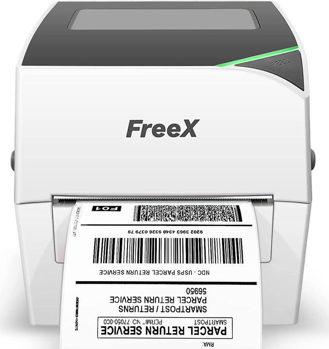 FreeX SuperRoll USB Thermal Printer for 4x6 Shipping Labels