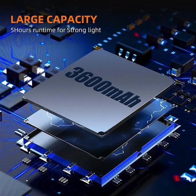 Alt view image 3 of 6 - SuperFire Rechargeable Flashlights High Lumens, 2000 Lumens Super Bright Powerful Flashlight,Tactical Flashlights for Emergencies