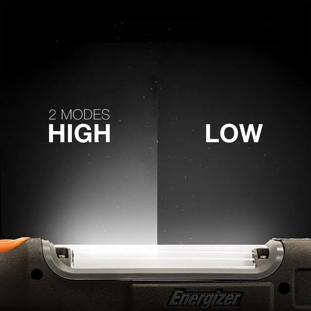 Alt view image 7 of 7 - Energizer HC-550 LED Flashlight, Water Resistant LED Magnetic Work Light, Flash Light with AA Batteries Included, Pack of 2