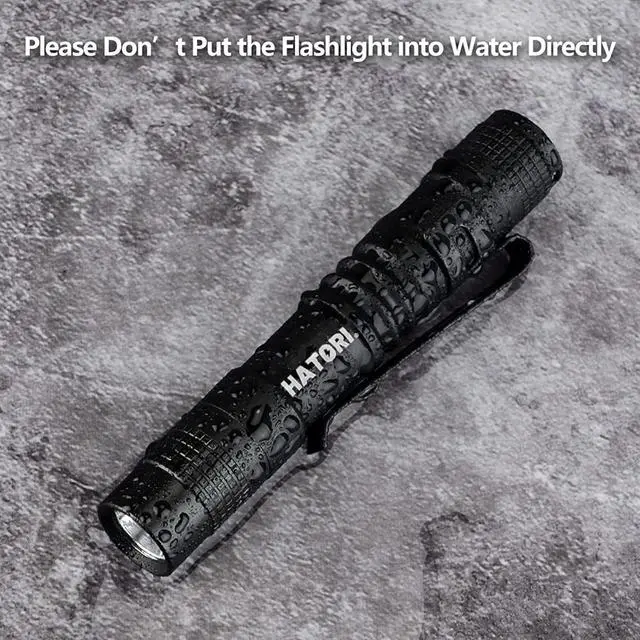 Alt view image 4 of 7 - LED Mini Flashlight, Bright Small Handheld Pocket Flashlights Tactical High Lumens Pen Light for Camping, Outdoor, Emergency, 4 Pack(3.55Inch)