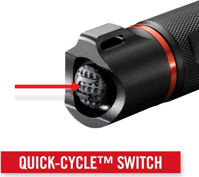 Alt view image 5 of 7 - Coast G450 1630 Lumen Twist Focus with Pure Beam and Bulls-Eye Spot Beam Technology, Black