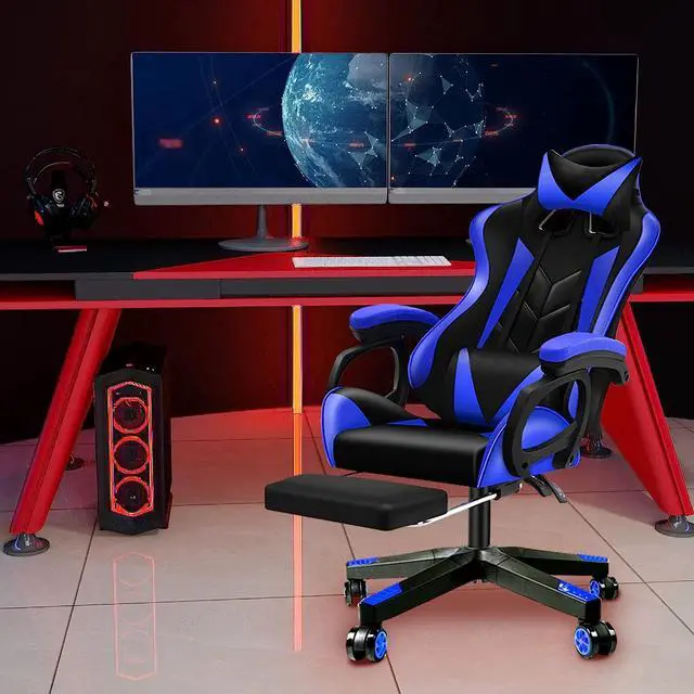 Alt view image 2 of 7 - Frassie 28 inch Nylon Gaming Chair Base Replacement with 5 Casters, Heavy Duty Office Chair Base Part