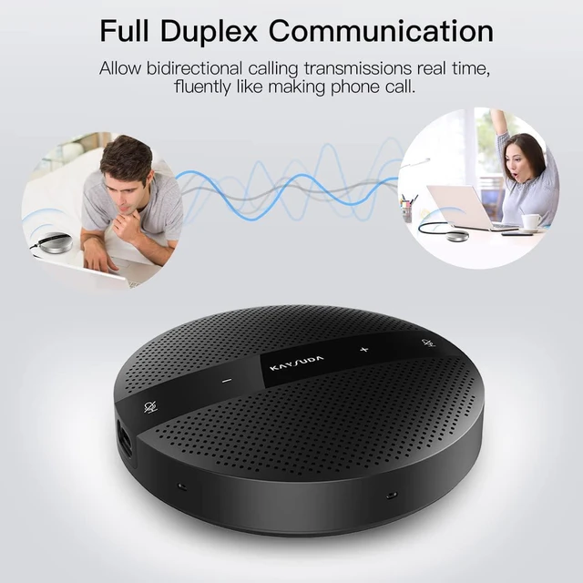 Alt view image 5 of 7 - USB Conference Speakerphone for PC, Business Calls, Skype & Webinar