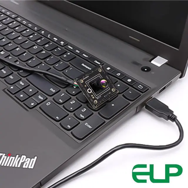 Alt view image 4 of 7 - ELP USB Camera Module Super Mini 720p Wide Angle with 100degree M7 Lens Megapixel HD OV9712 Embedded Webcam Board for Computer USB2.0 UVC Video PC Opencv Camera Module,with 3.3ft/1m Cable for Laptop