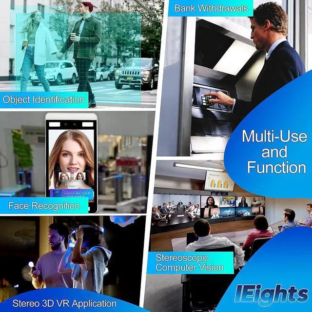 Alt view image 7 of 7 - ELP 5-50mm Varifocal Lens 1080P USB Camera with H.264 High Definition Sony IMX323 Webcam for Android Linux Windows Industrial Video